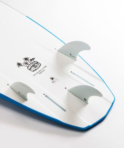 Flowt Marshmallow 53 Blue Bottom Tail Details