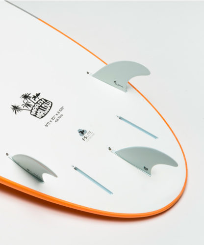 Flowt Marshmallow 511 Orange Bottom Tail Details