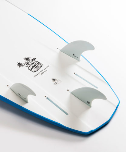 Flowt Marshmallow 59 Blue Bottom Tail Details