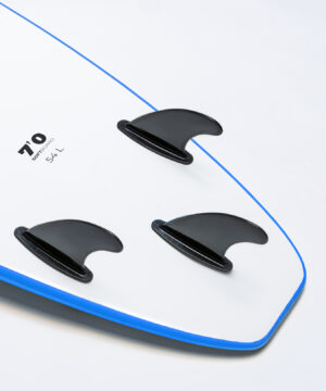 7’0 STANDARD SOFTBOARD BLUE - Image 4